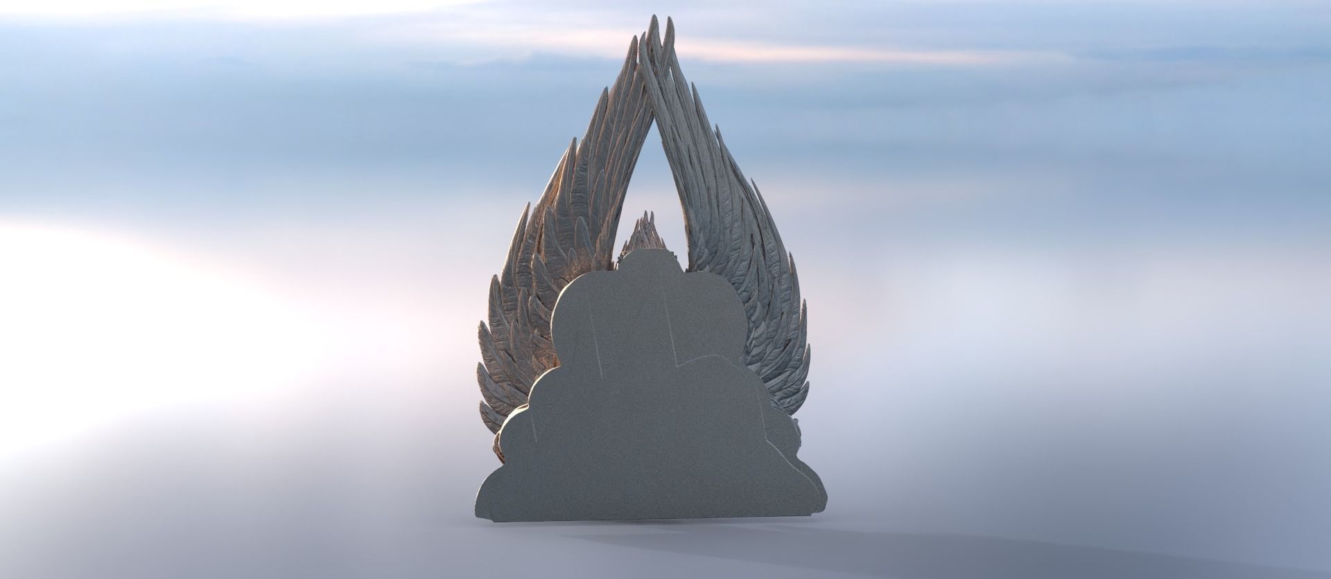 Roman Jupiter monument 3D model_2