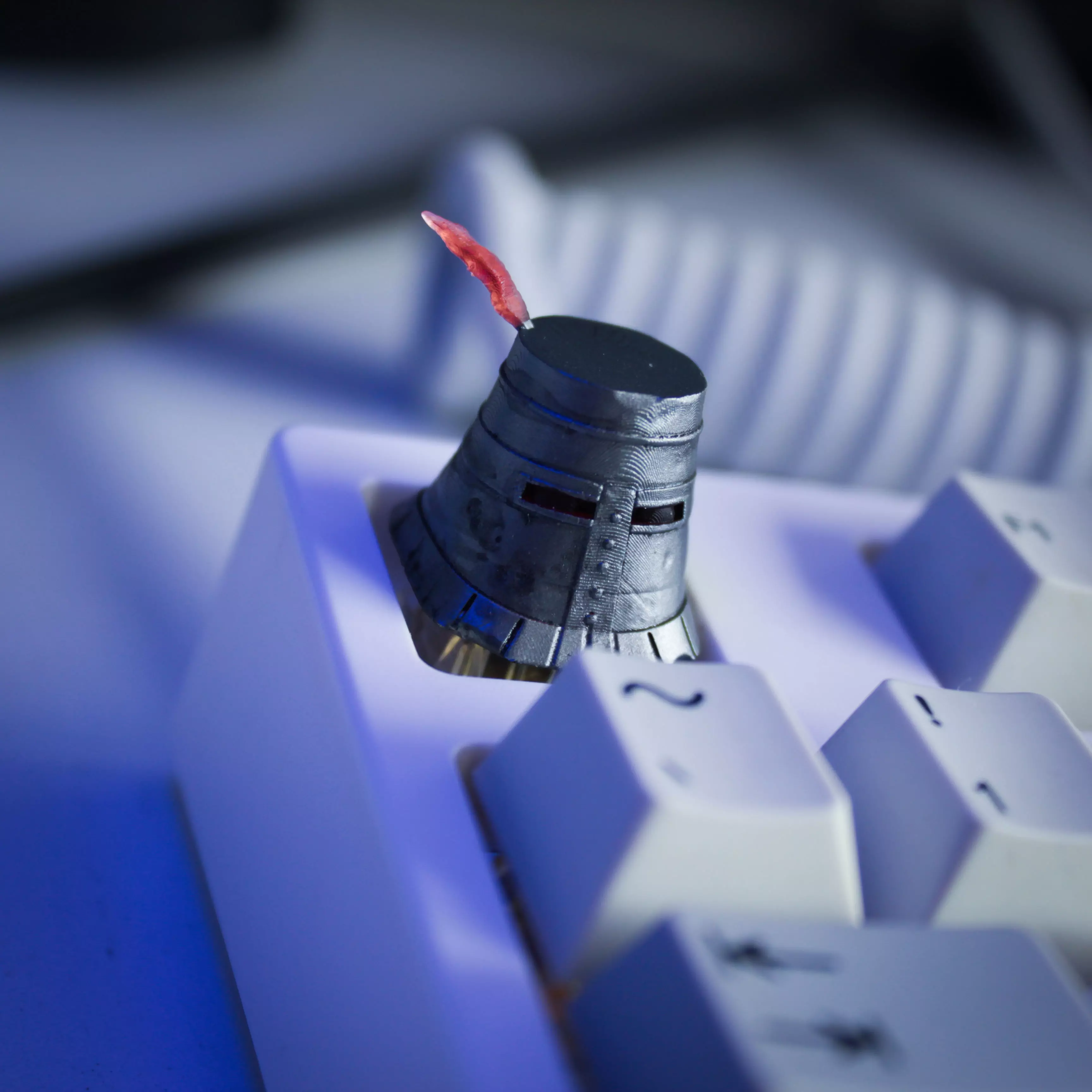 Solaire Dark Souls keycap 3D print model_0
