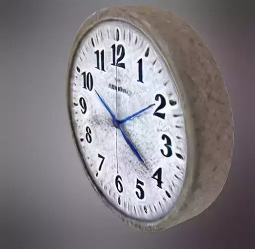 Watch on the wall 3D print model