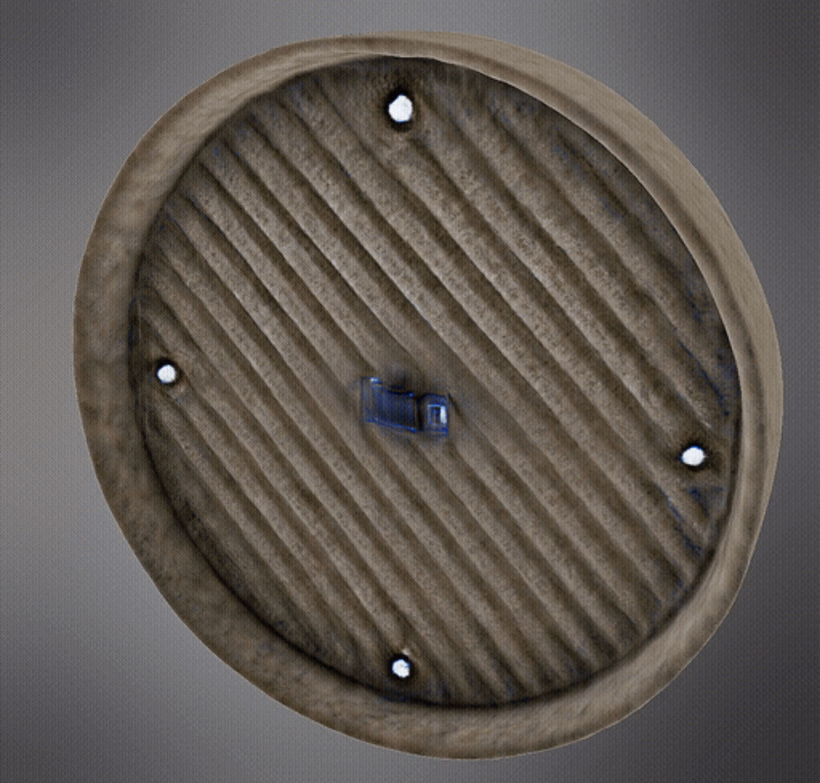 Watch on the wall 3D print model_5