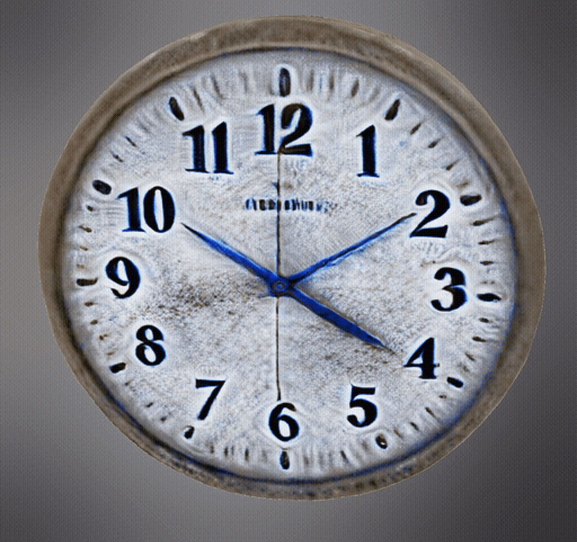 Watch on the wall 3D print model_1