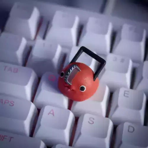 Pochita keycap Free 3D print model