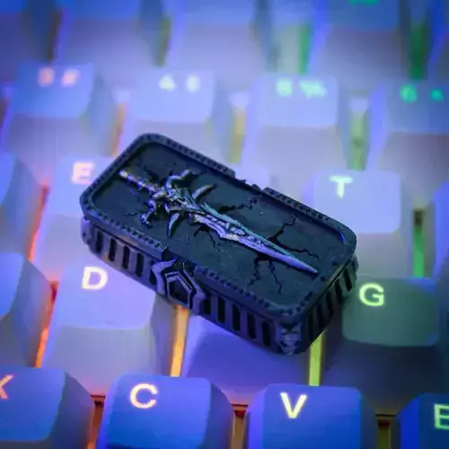 Frostmourne backspace keycap 3D print model