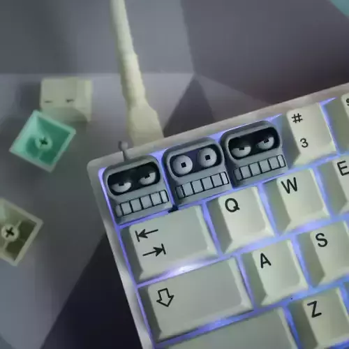 Bender Keycap Pack 3D print model