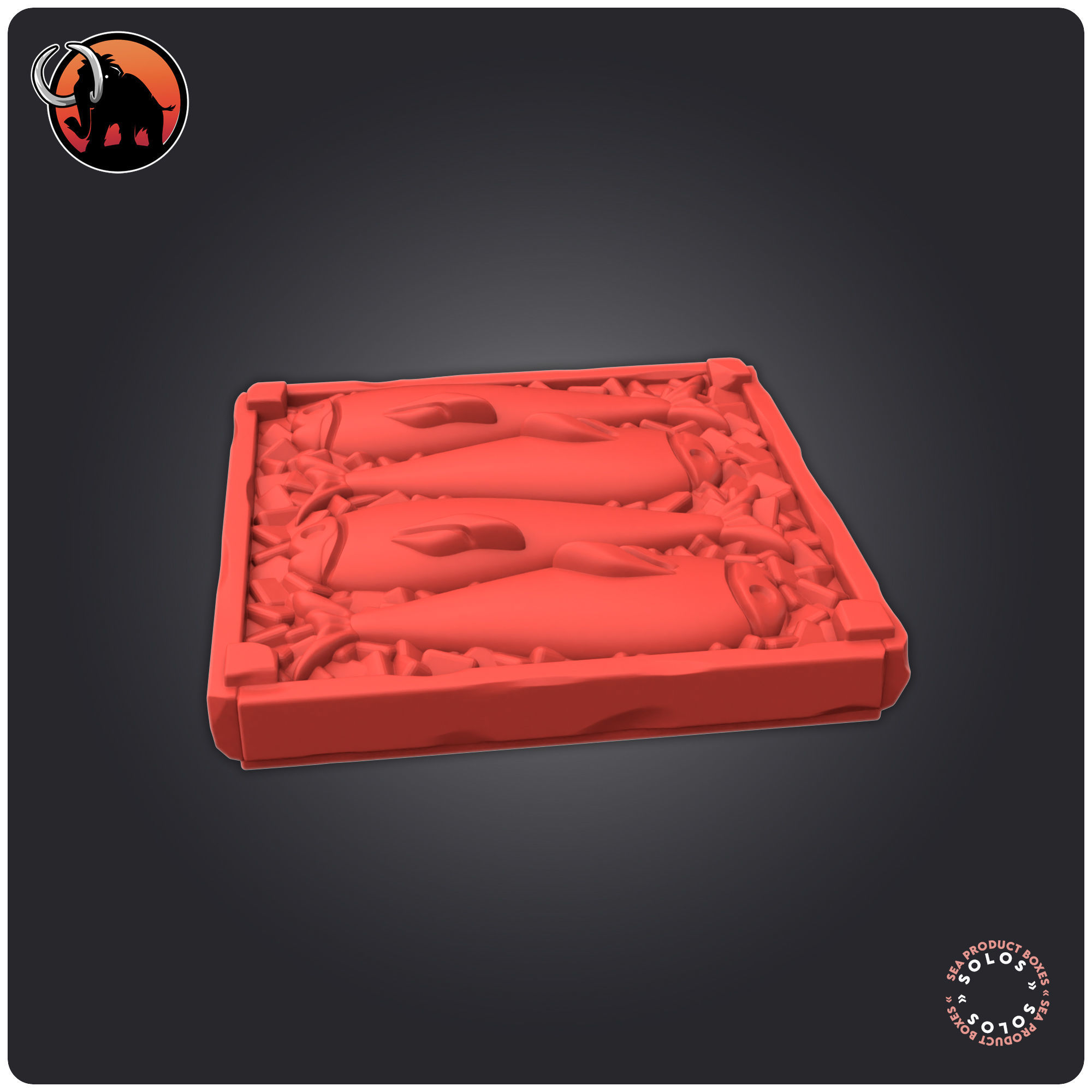 Sea Product Boxes 3D print model_3