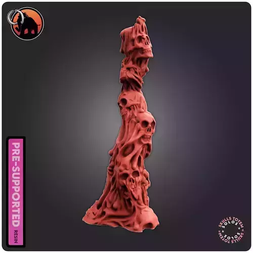 Skull Totem 3D print model