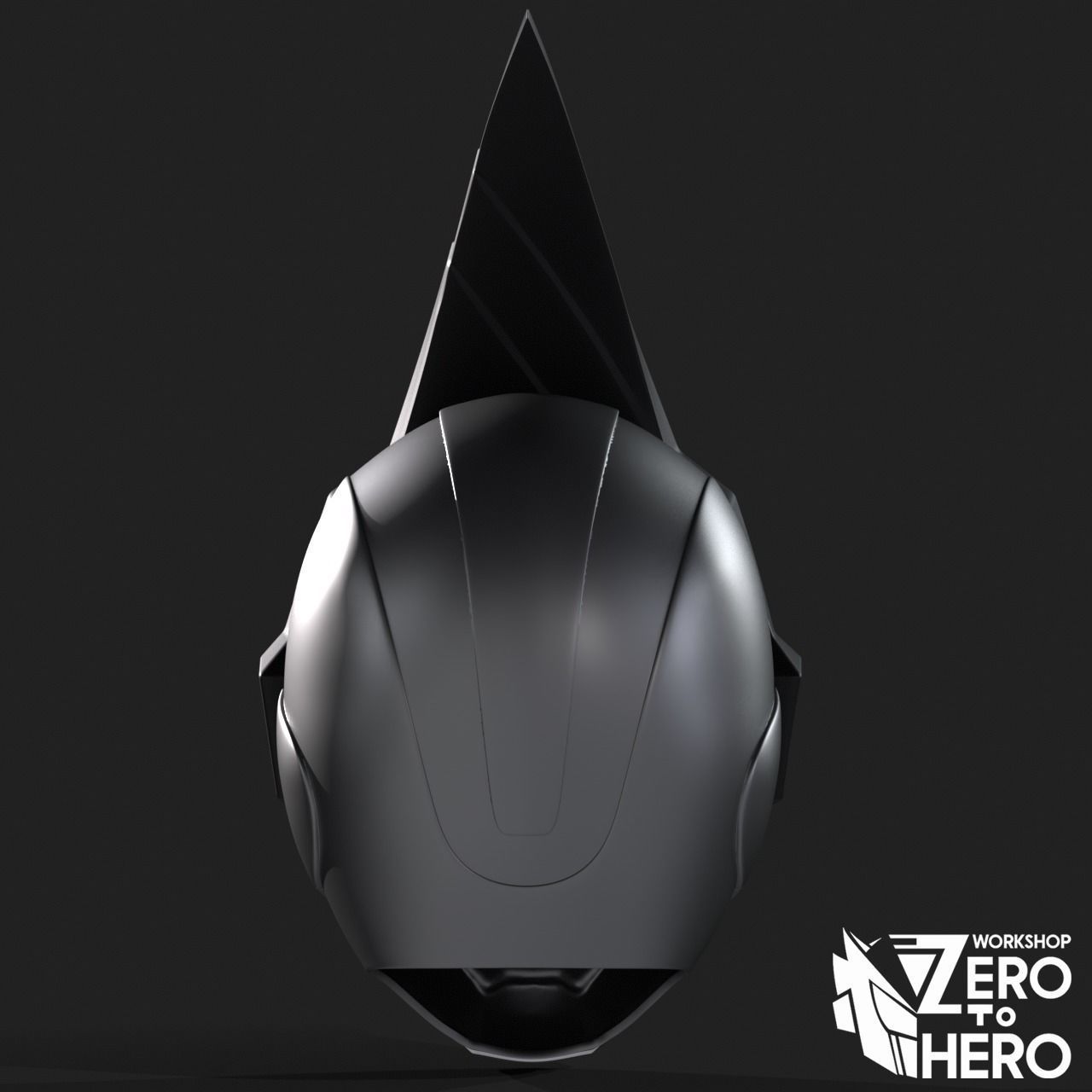 Kamen Rider Evil Helmet 3D print model_3