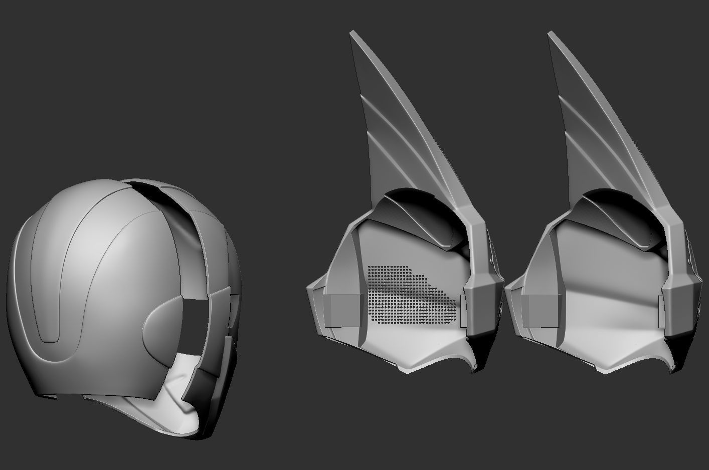 Kamen Rider Evil Helmet 3D print model_6