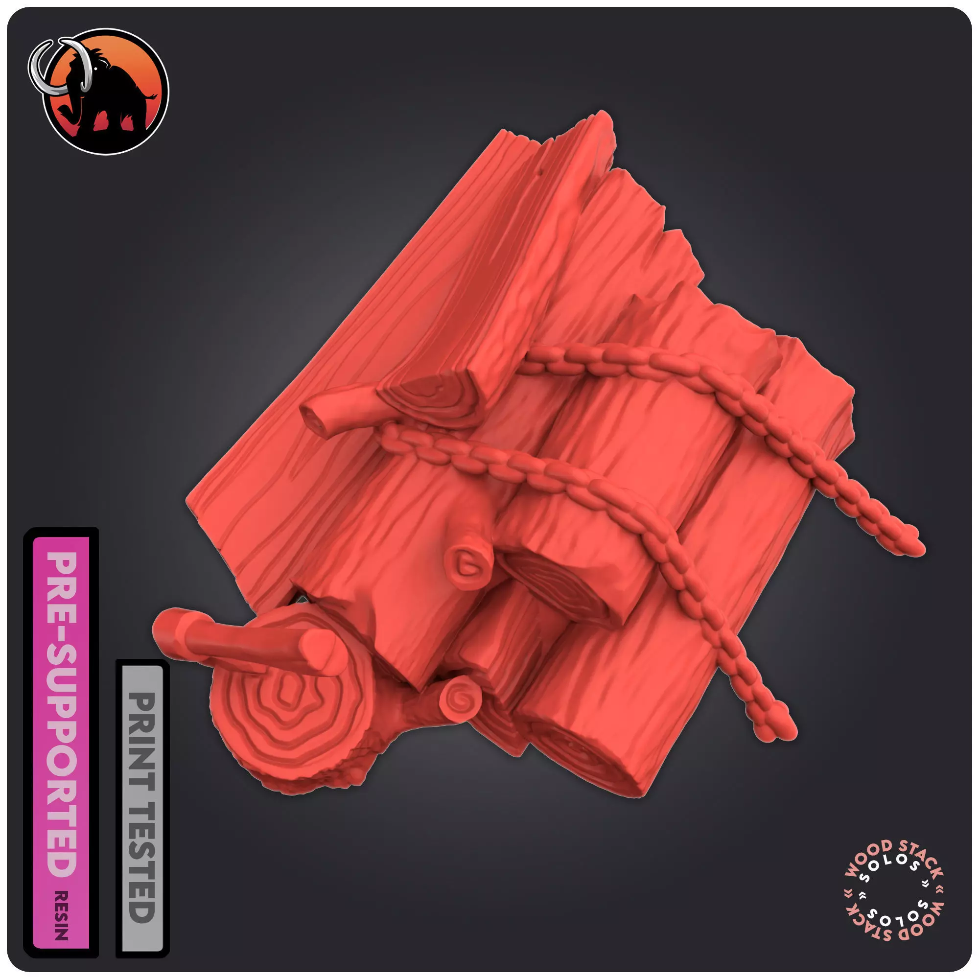 Wood Stack 3D print model