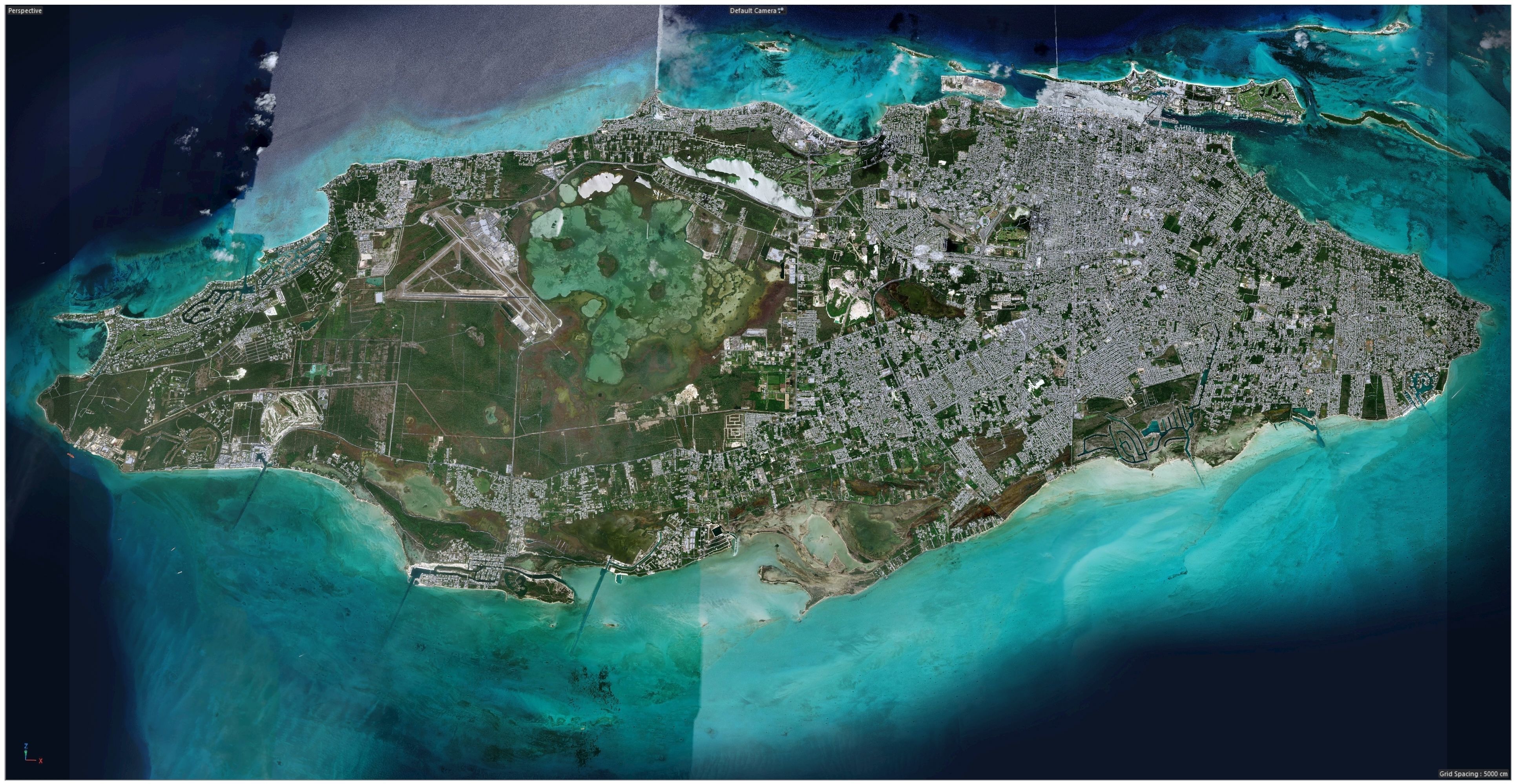 Nassau The Bahamas Low-poly 3D model_13