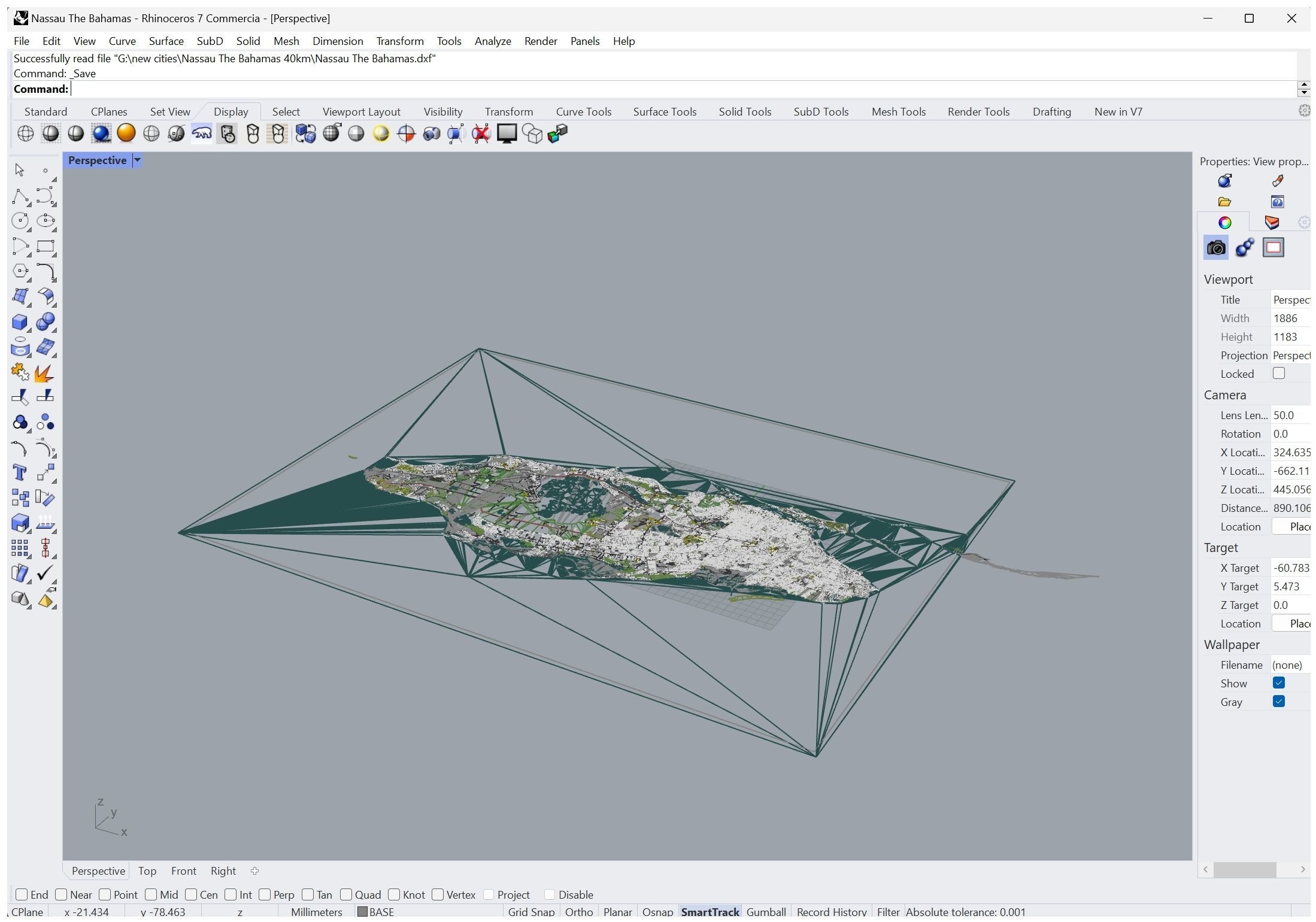 Nassau The Bahamas Low-poly 3D model_15
