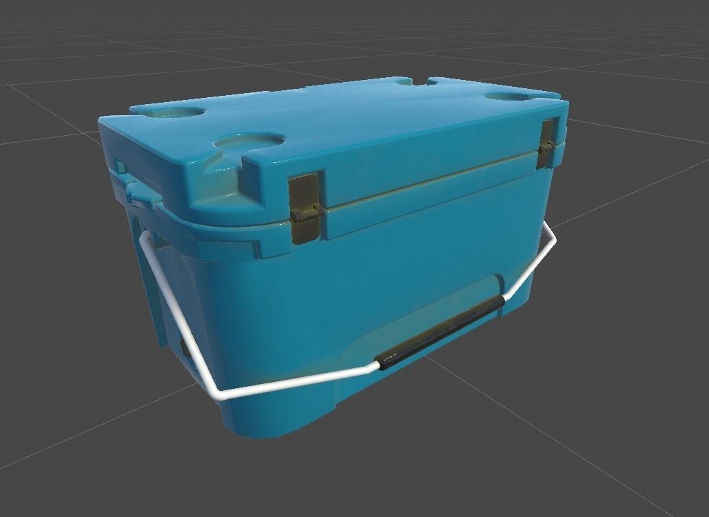 Incubator box-Animations Low-poly 3D model_2