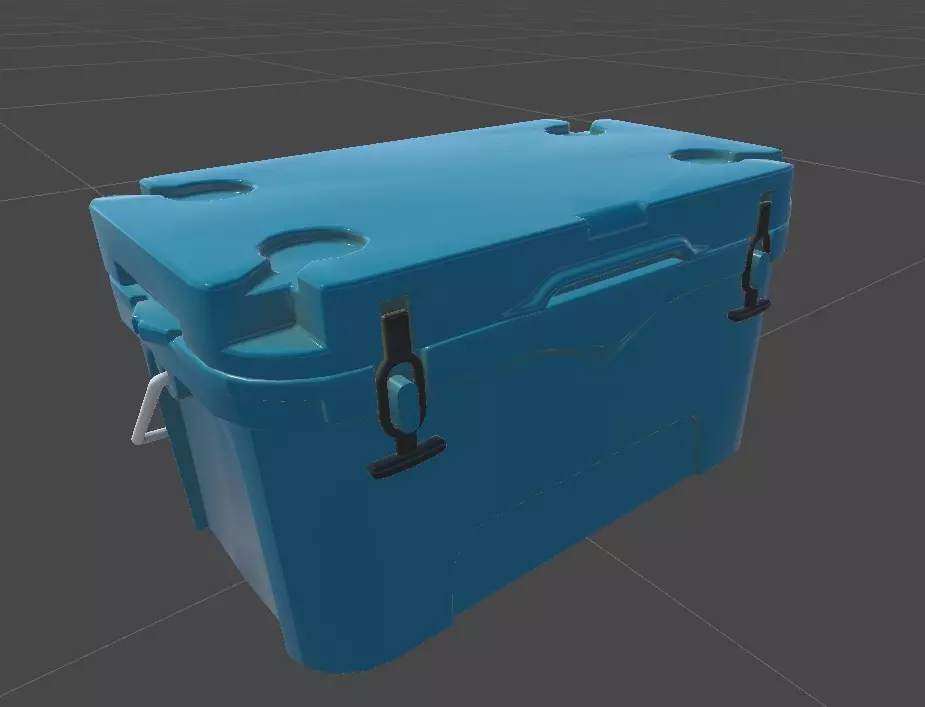 Incubator box-Animations Low-poly 3D model_0