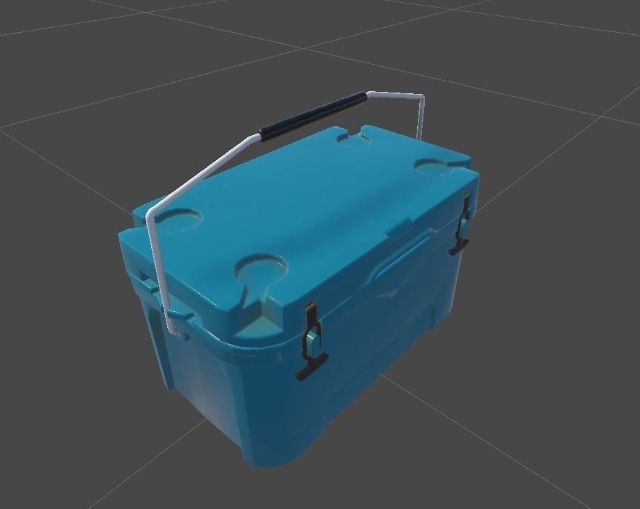Incubator box-Animations Low-poly 3D model_4