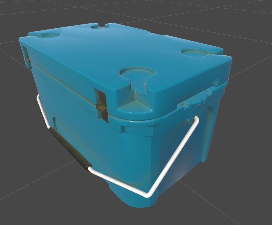 Incubator box-Animations Low-poly 3D model_1