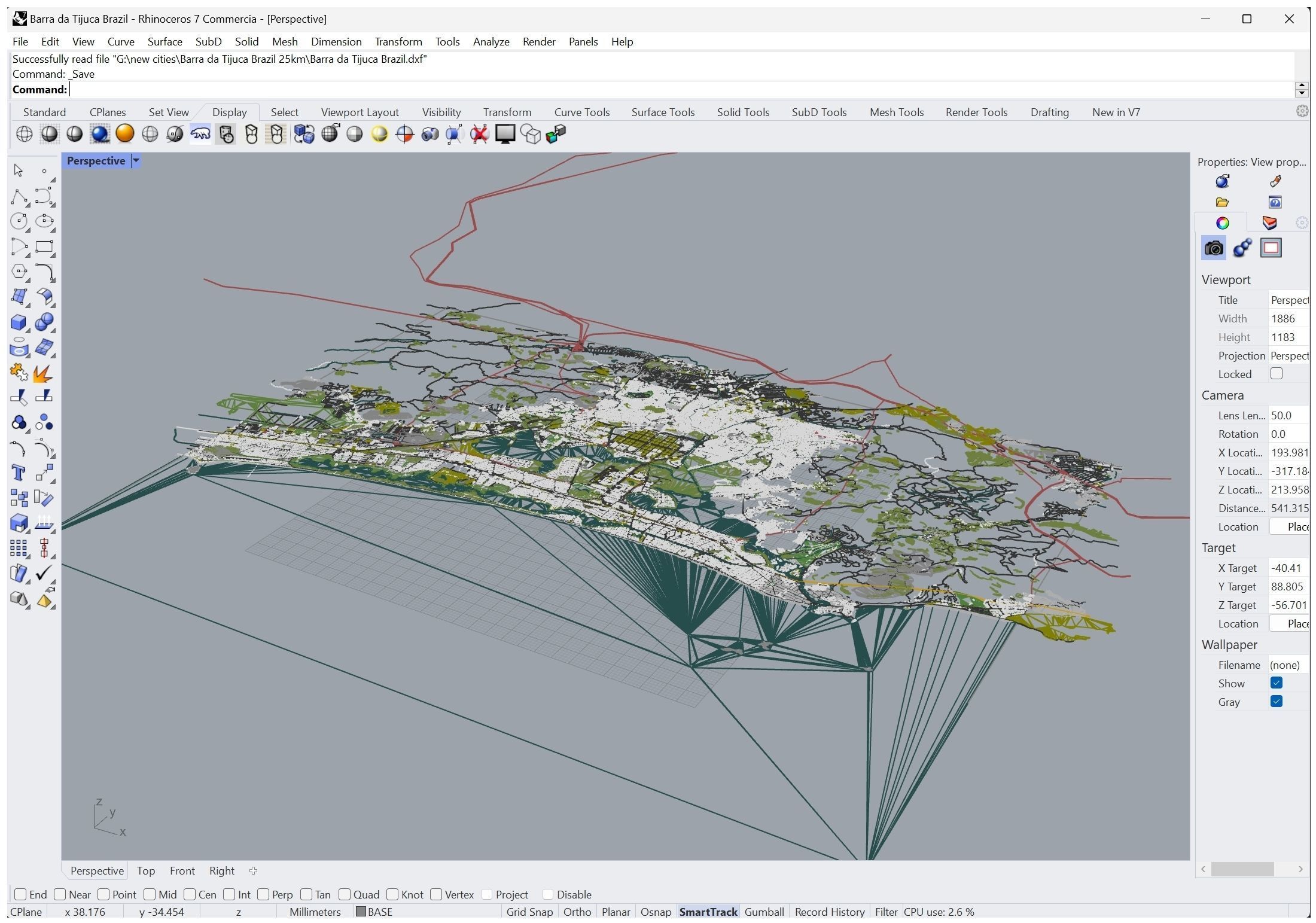 Barra da Tijuca Brazil Low-poly 3D model_11
