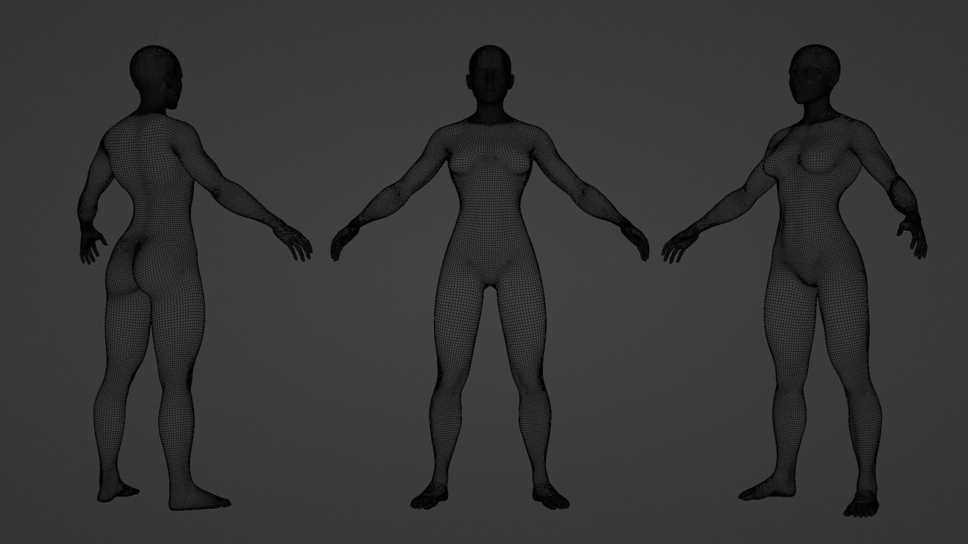 Android FR-26 Low-poly 3D model_3