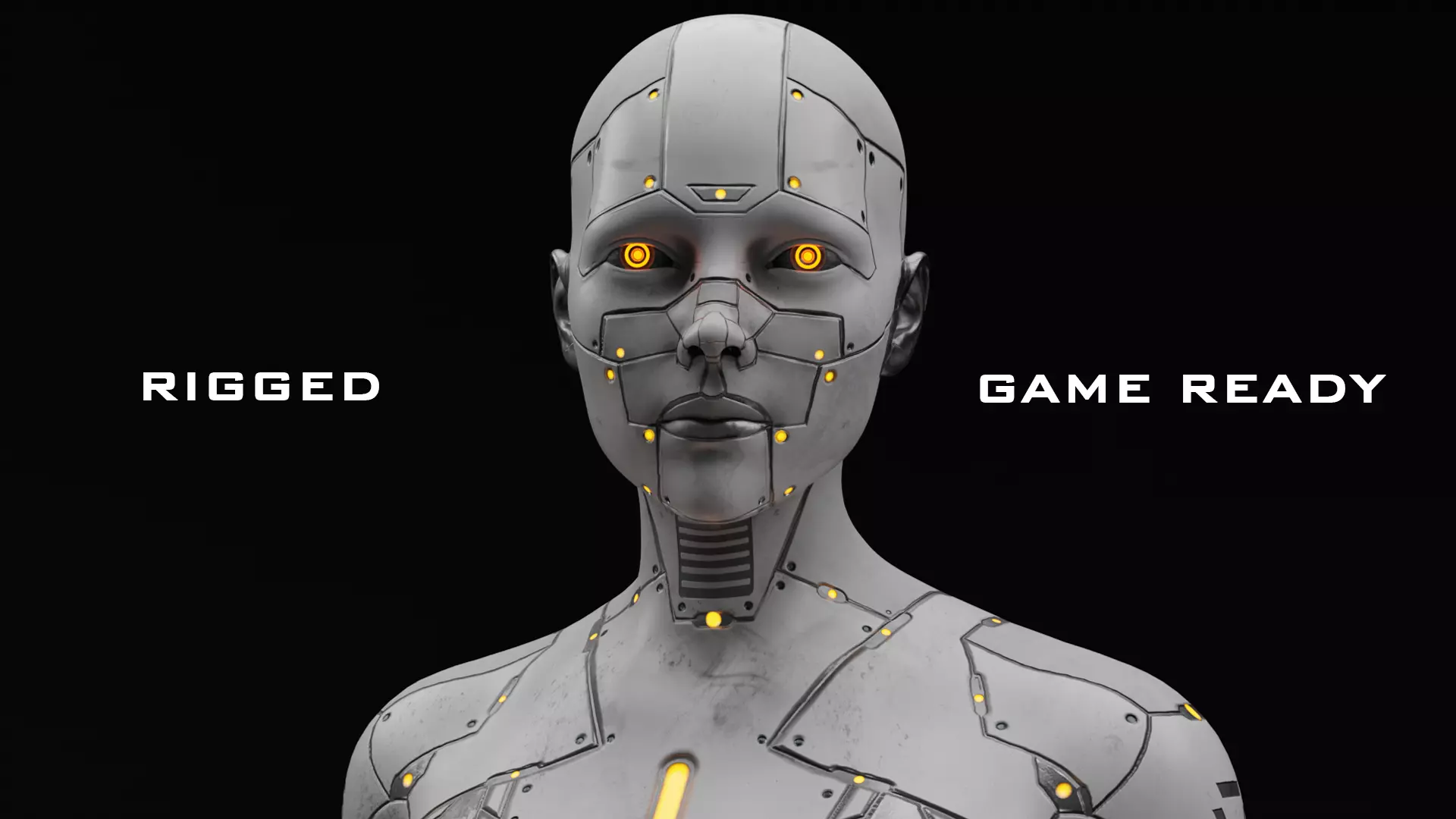 Android FR-26 Low-poly 3D model_0