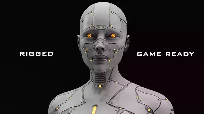 Android FR-26 Low-poly 3D model