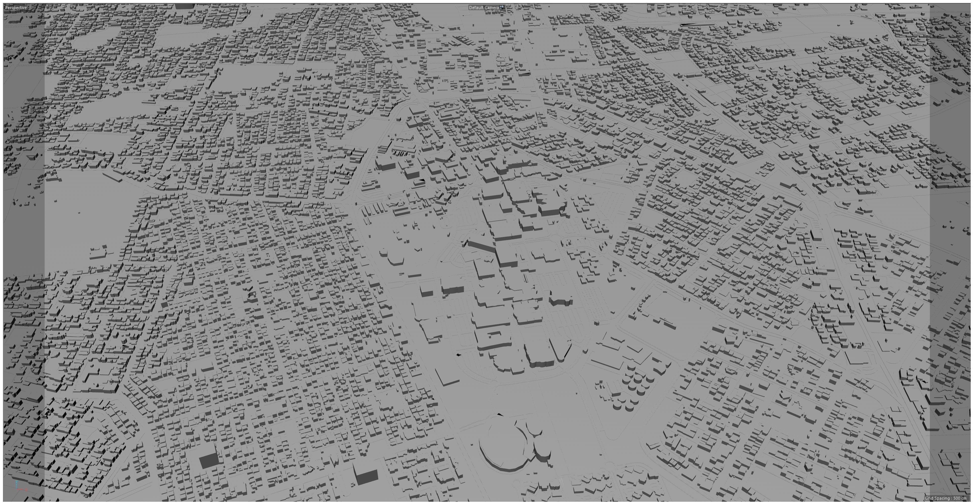Al Hofuf Saudi Arabia Low-poly 3D model_13