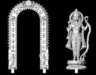 ganeshji hanumanji laxmiji ma durga shive others murti avaliable Low-poly 3D model_71