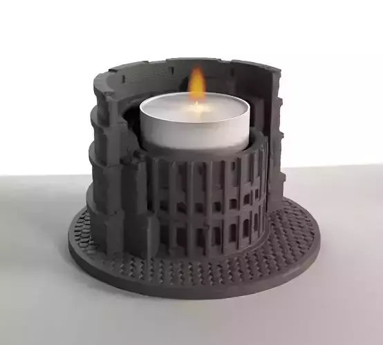 colosseum inspired warmer holder