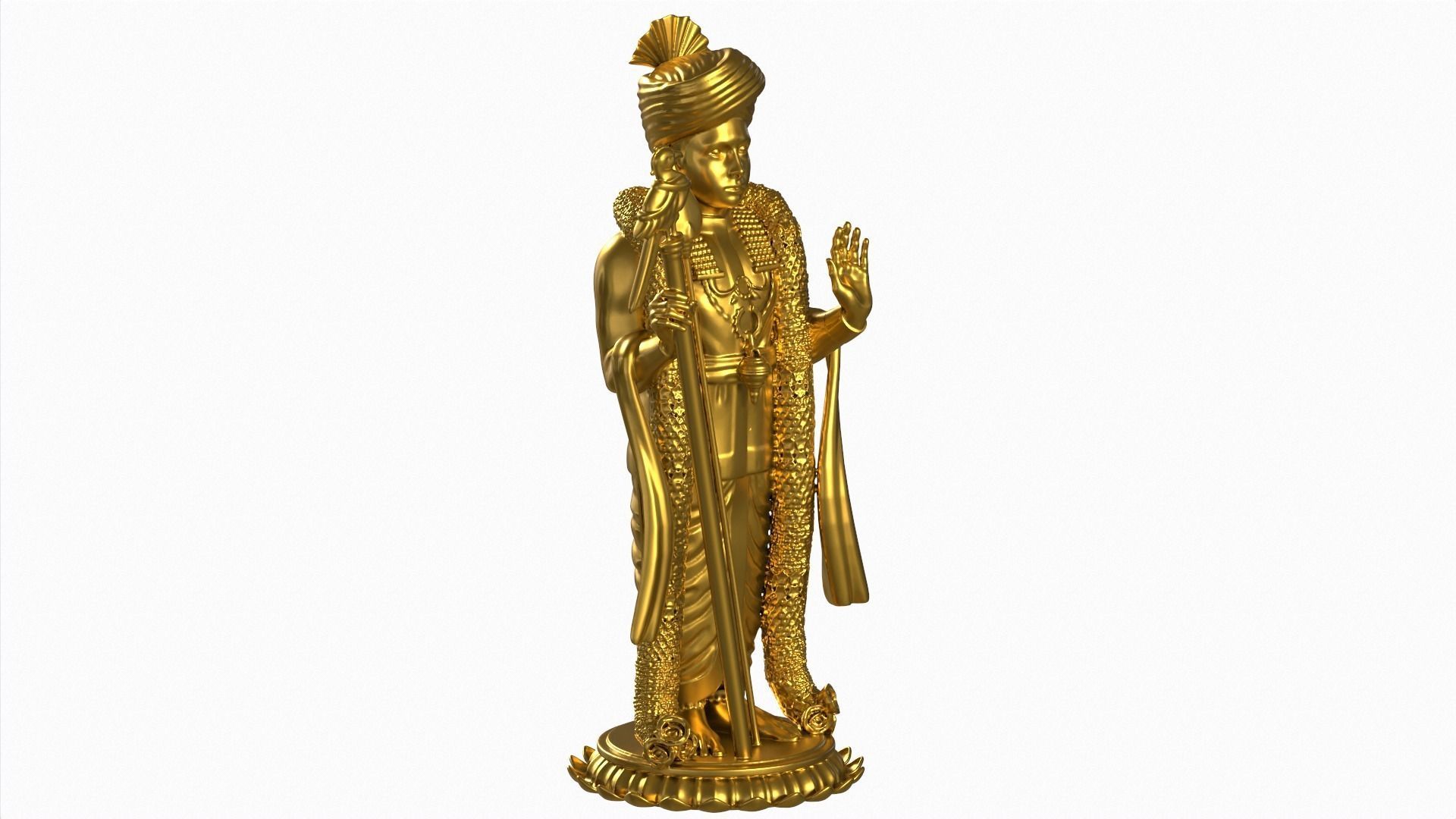 Lord Karthikeya Murugan God 3D print model_7