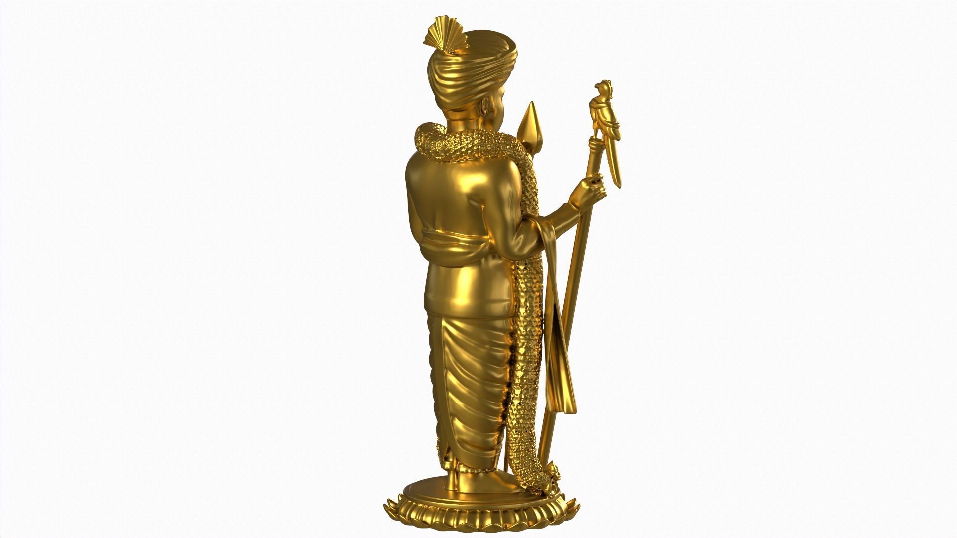 Lord Karthikeya Murugan God 3D print model_10