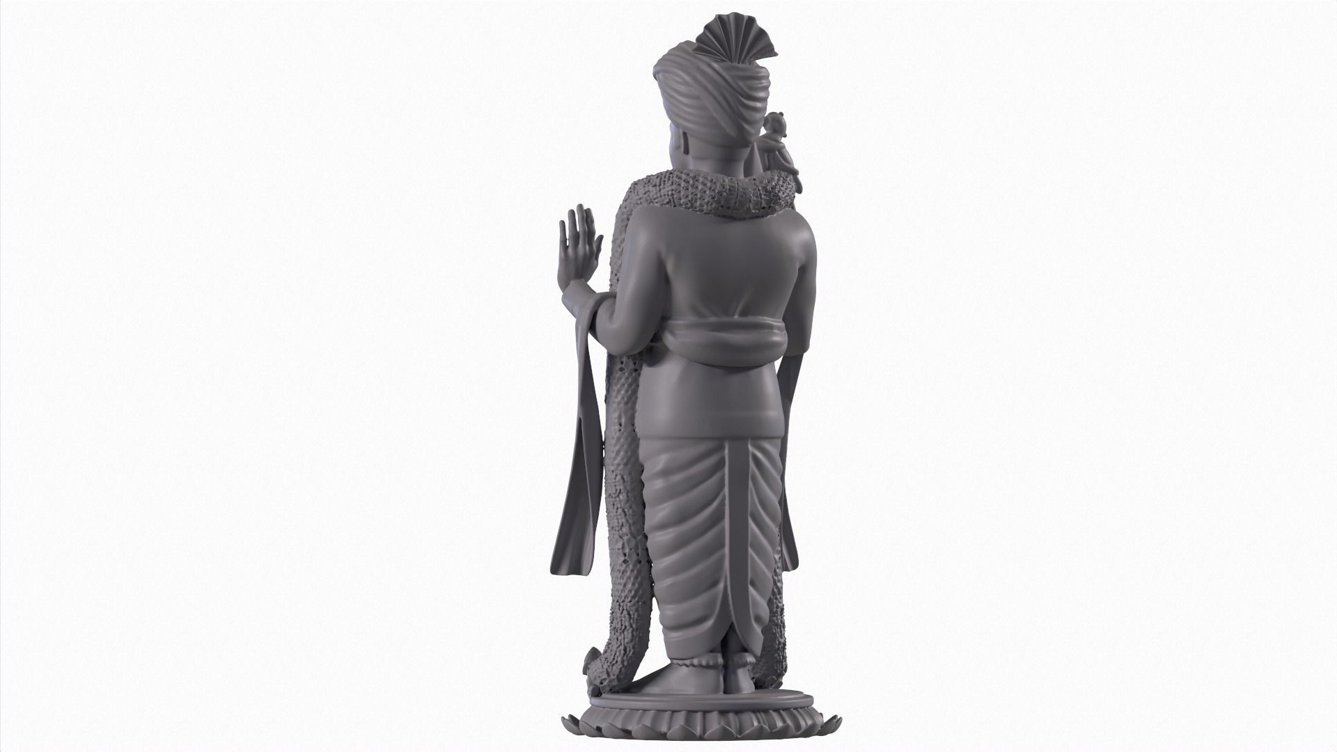 Lord Karthikeya Murugan God 3D print model_25