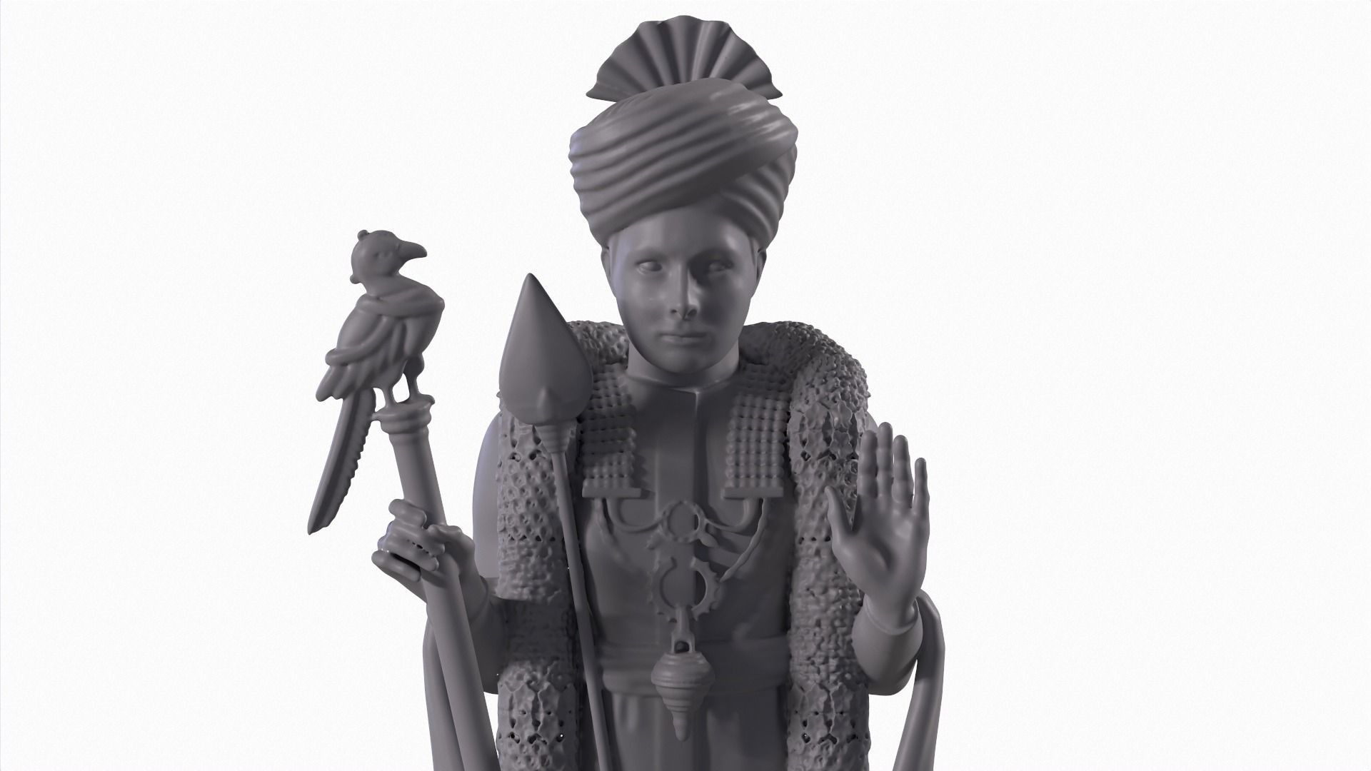 Lord Karthikeya Murugan God 3D print model_21