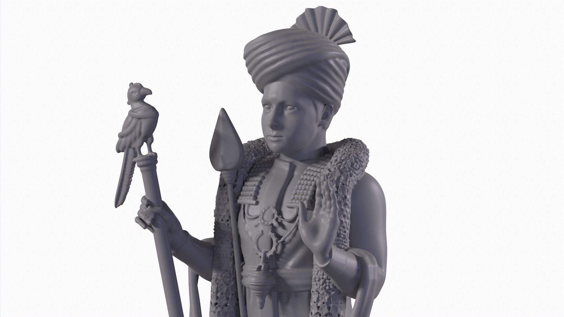Lord Karthikeya Murugan God 3D print model_23