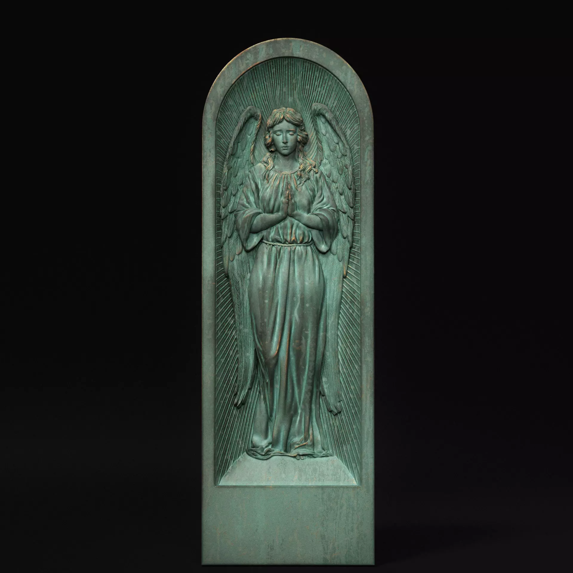 Angel Relief 04 3D print model_0