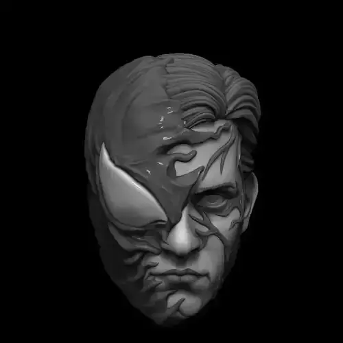 SYMBIOTE TOBEY MAGUIRE HEAD