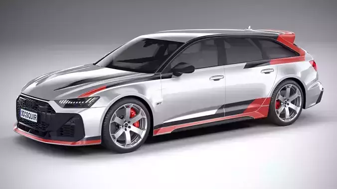 Audi RS6 Avant GT 2024 3D model