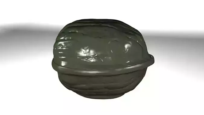 walnut dish 3D print model