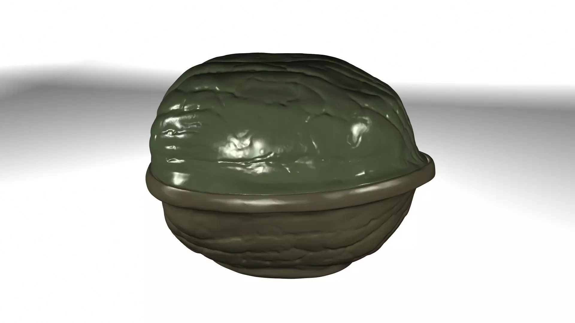 walnut dish 3D print model
