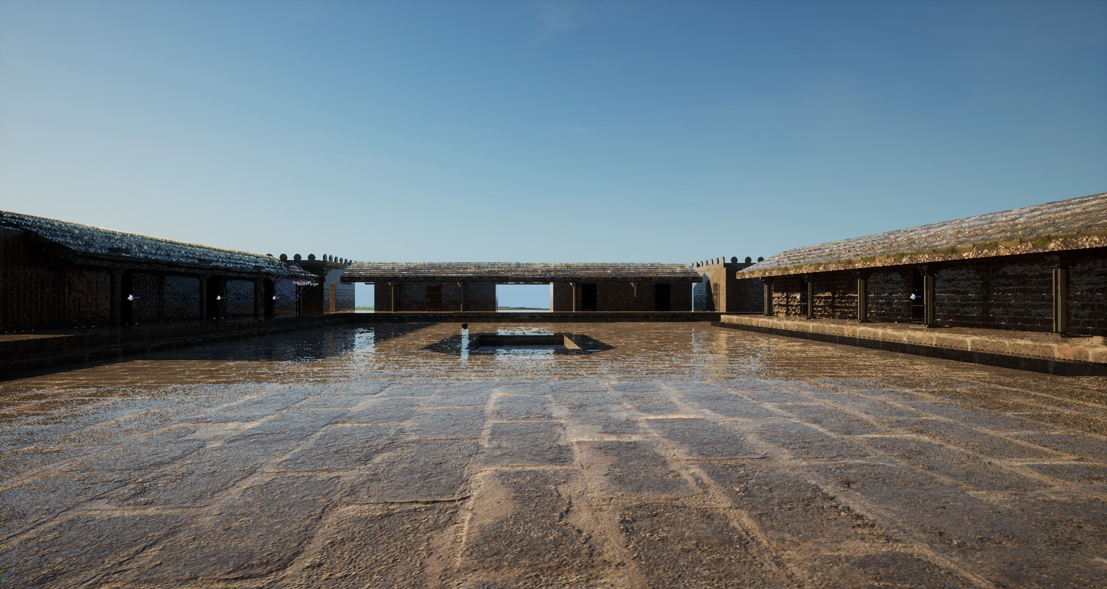 shivneri fort Low-poly 3D model_4