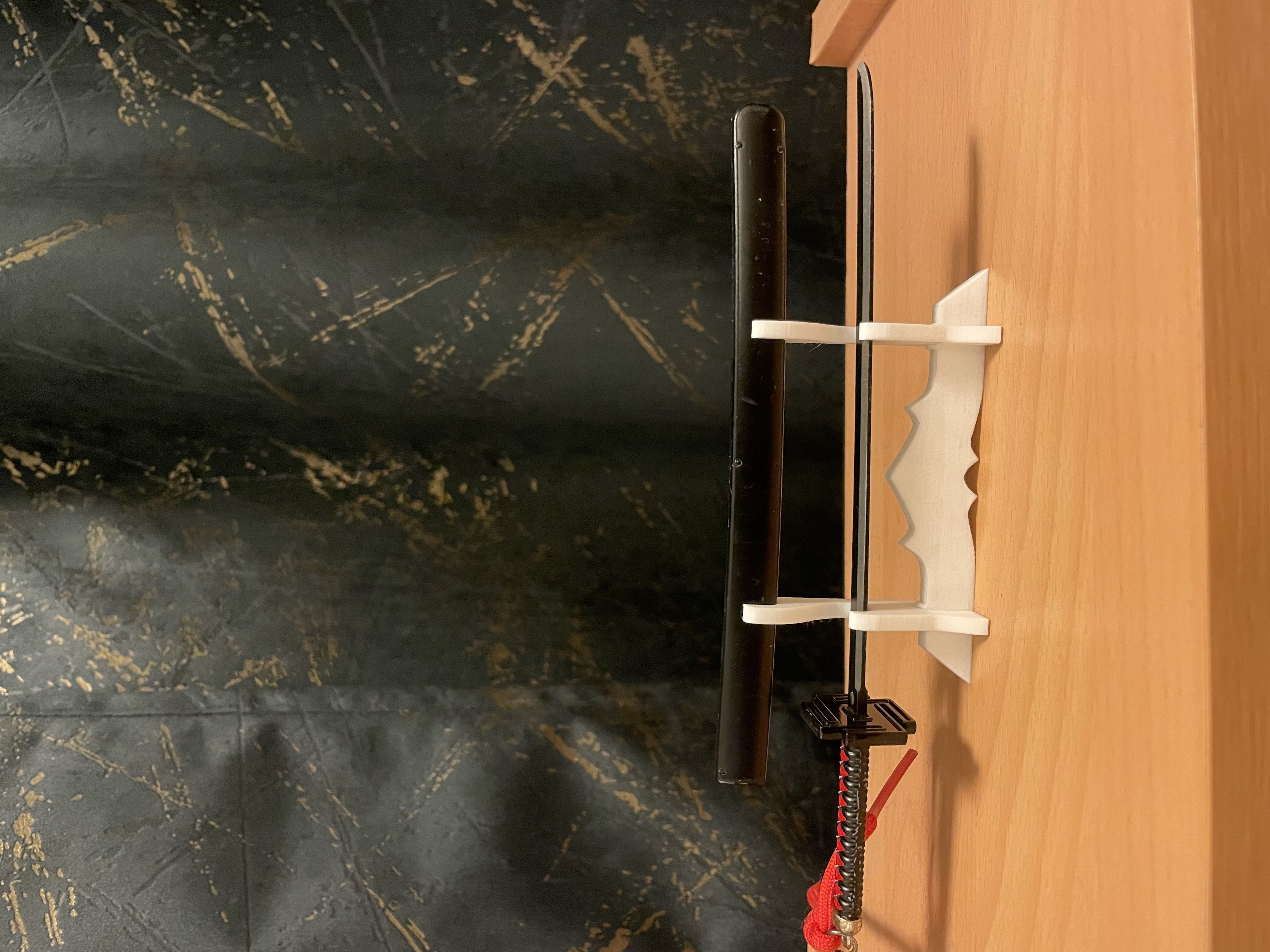 Katana and Sheath Stand 3D print model_2