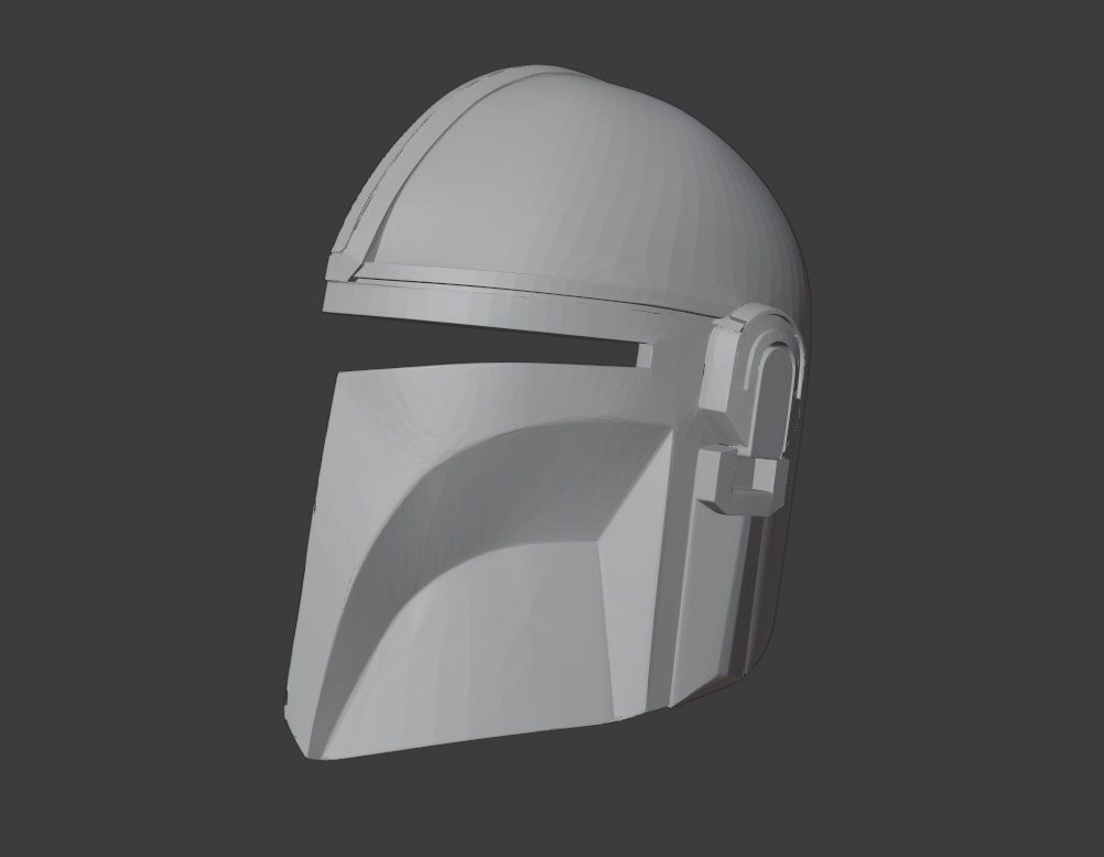 Mandalorian Helmet 3d Print Model 3D model 3D printable | CGTrader