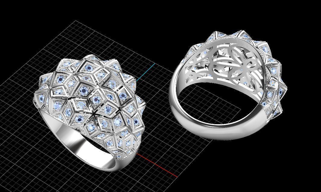 JEWELRY RING o5 3D print model_4