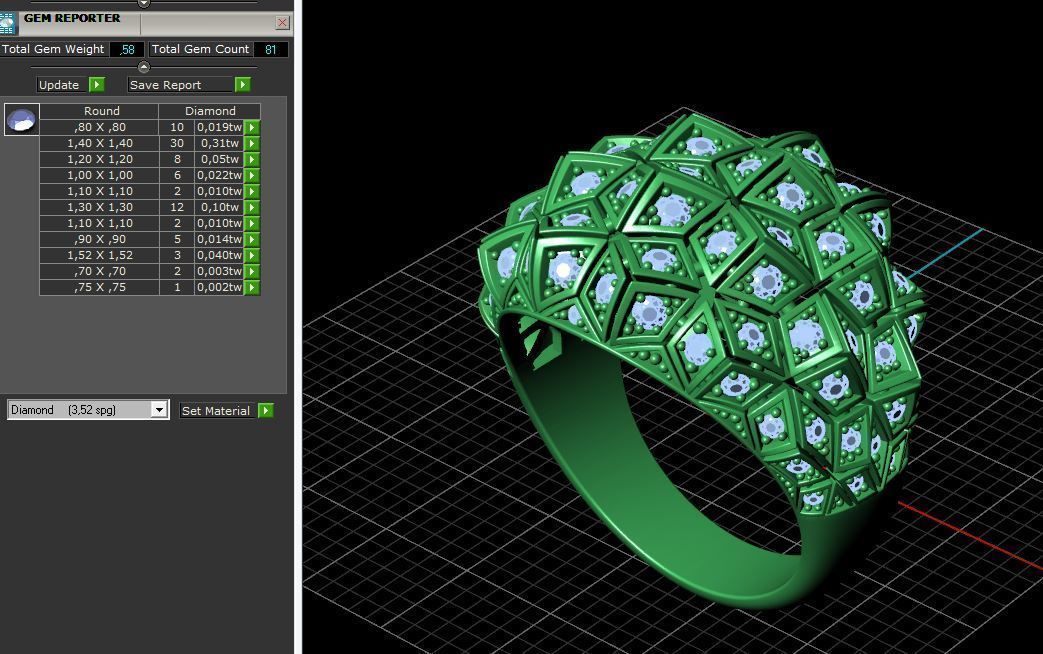 JEWELRY RING o5 3D print model_10