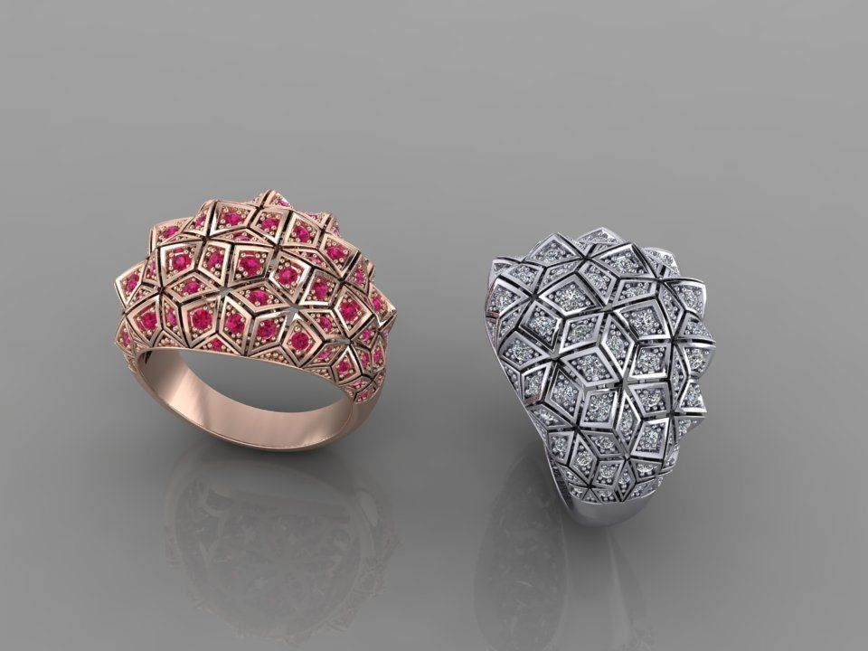 JEWELRY RING o5 3D print model_2