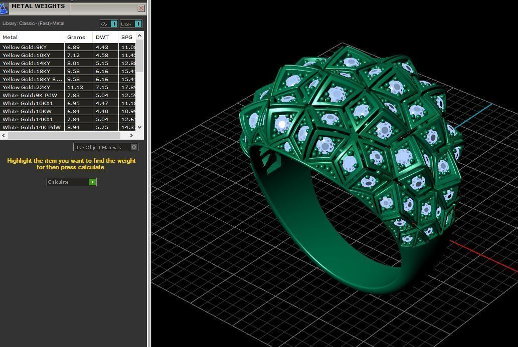 JEWELRY RING o5 3D print model_11