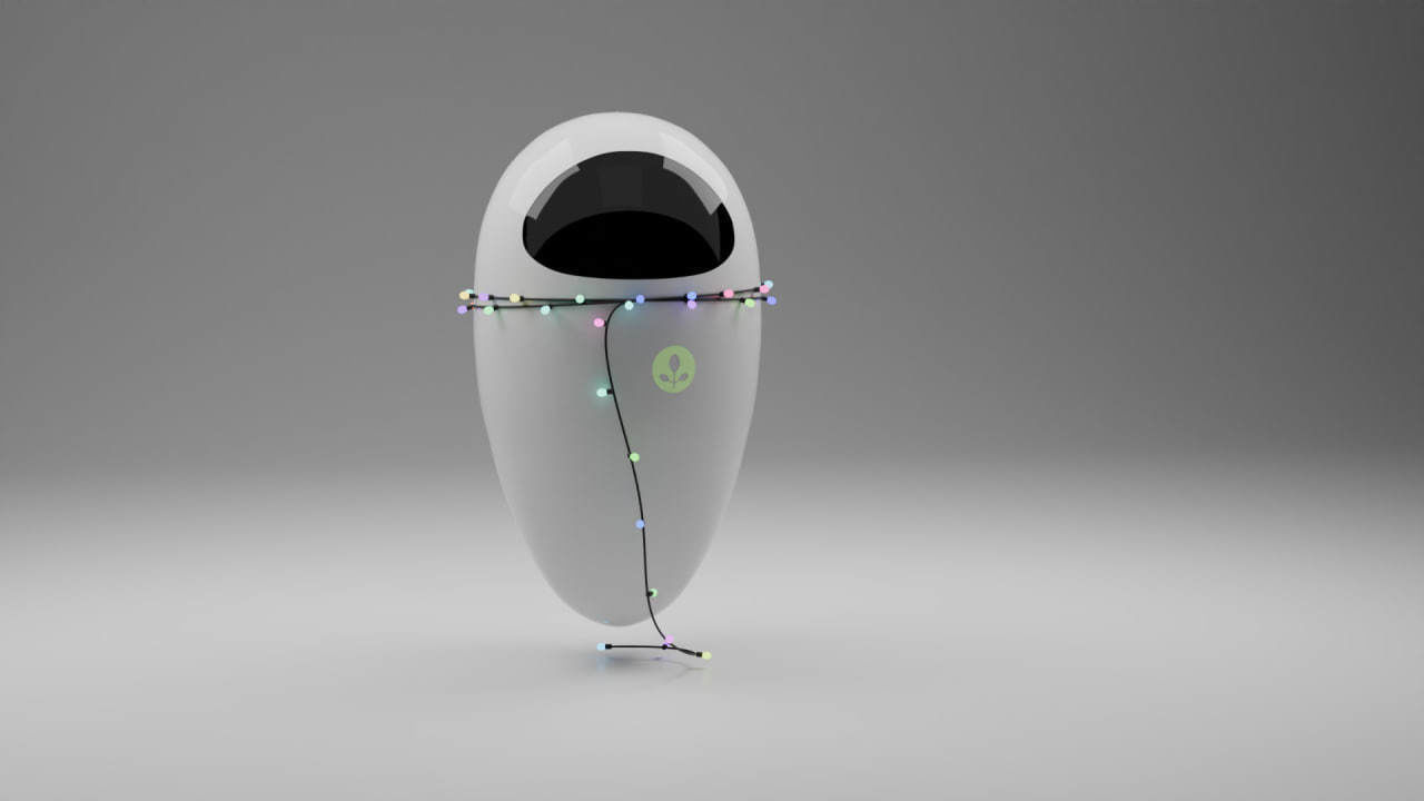 eva wall-e 3D model_1