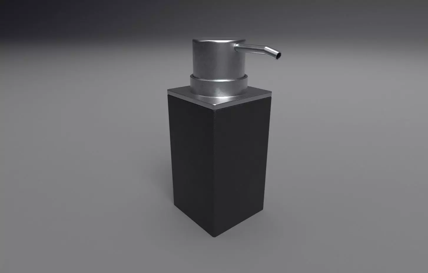 Soap Dispenser Low-poly 3D model_0