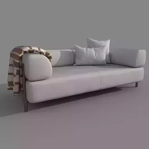 Sofa with pillow