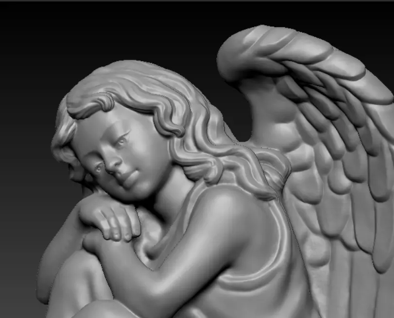 Angel 3D print model