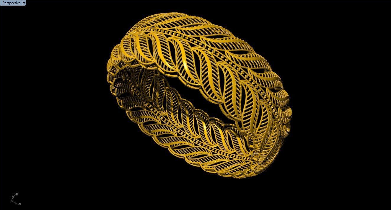 96 Mesh Wire Bracelet 3dm models Pack 3D print model_88