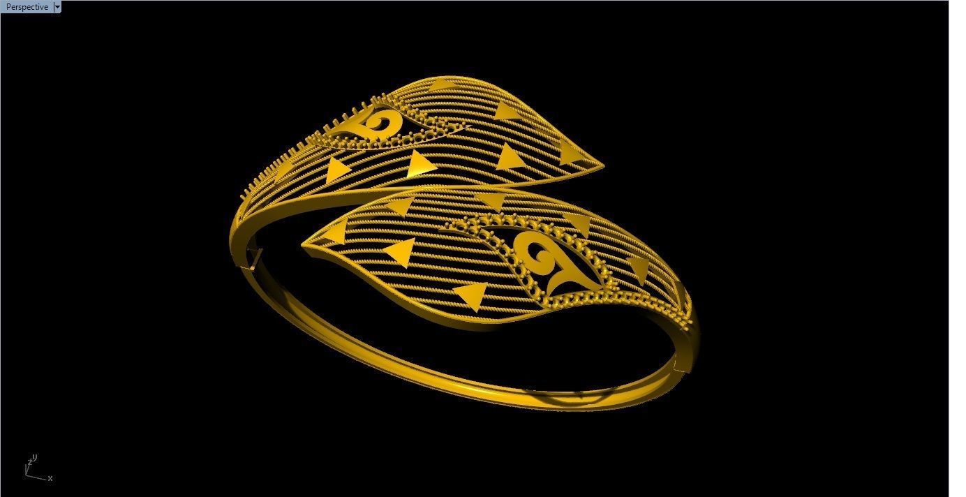 96 Mesh Wire Bracelet 3dm models Pack 3D print model_64