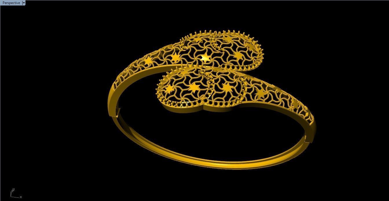 96 Mesh Wire Bracelet 3dm models Pack 3D print model_81